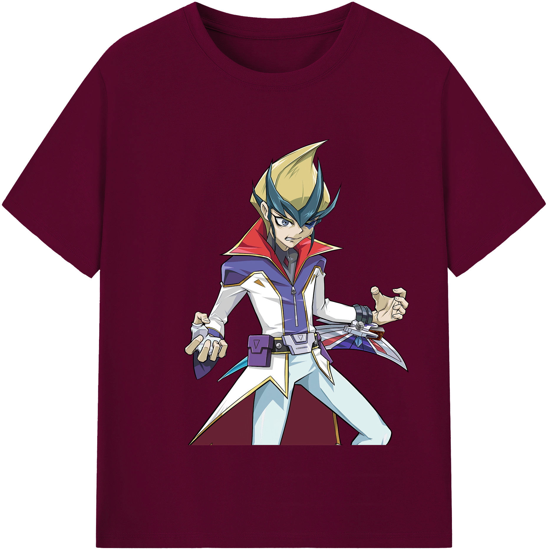 （画像用） 遊☆戯☆王 Yu-Gi-Oh! レディースカジュアルプリントTシャツ（綿100％）